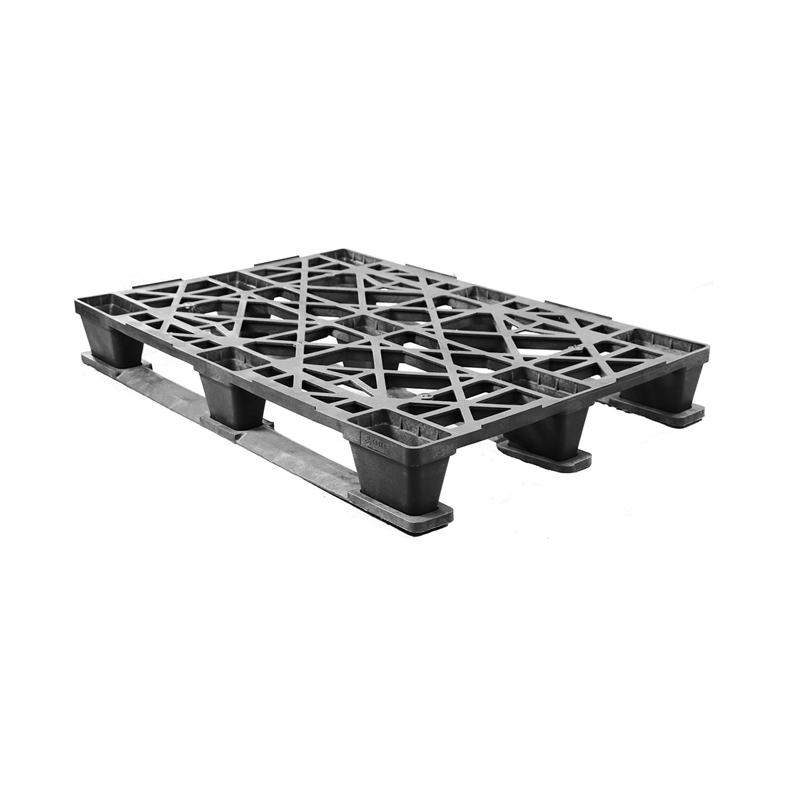 32 x 48 CABKA Rackable Euro Pal 2 Plastic Pallet w/ Safety Lip - Assembled