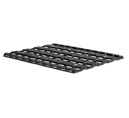 40 x 48 Freezer Spacer - Black Recycled HDPE