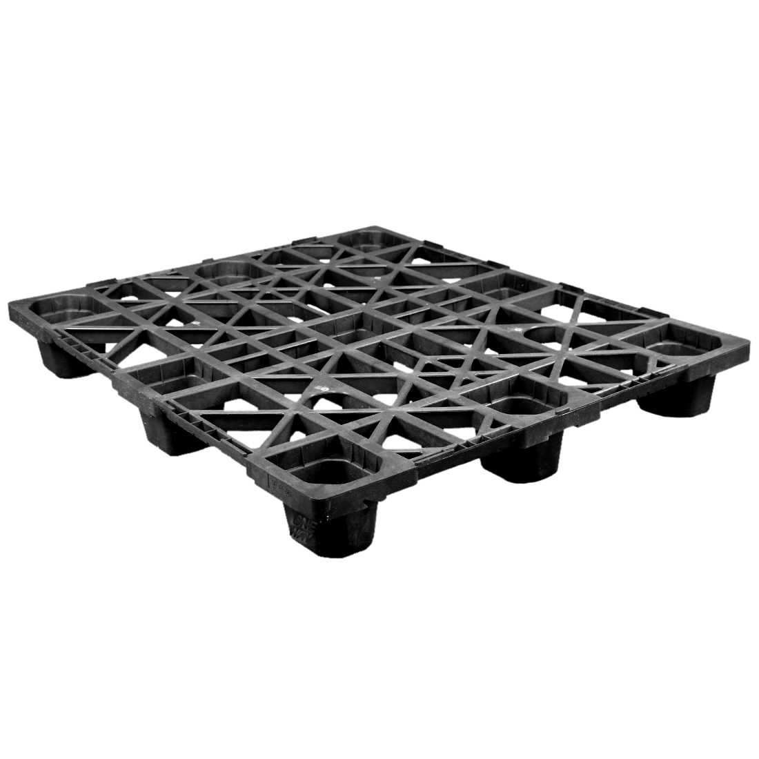 40 x 48 CABKA Nestable Plastic Pallet - Medium Duty w/ Safety Lip