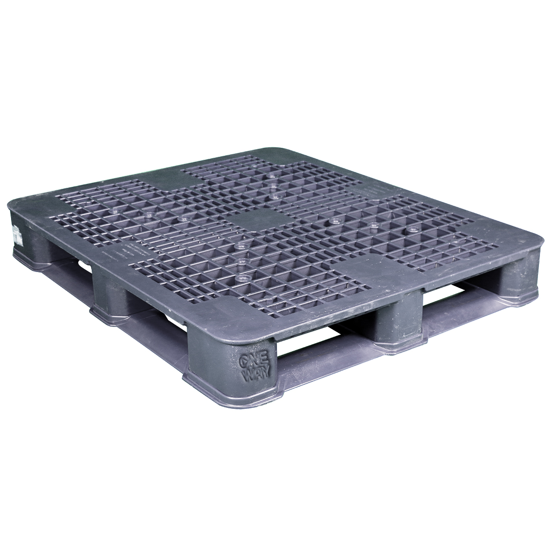 40 x 48 Rackable Plastic FDA Pallet - Grey