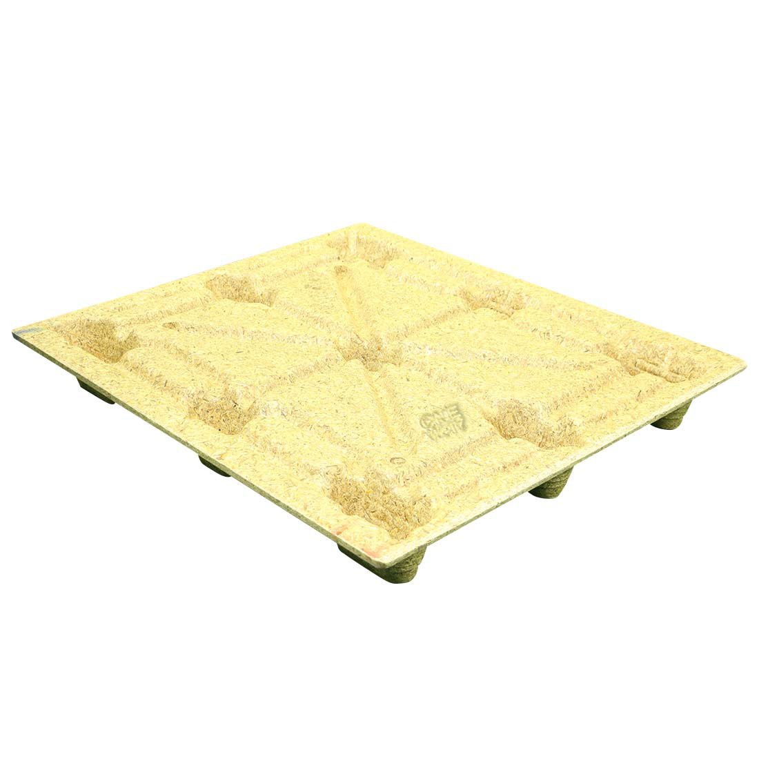 42 x 48 Nestable Molded Wood Pallet - Export Ready - Heavy Duty