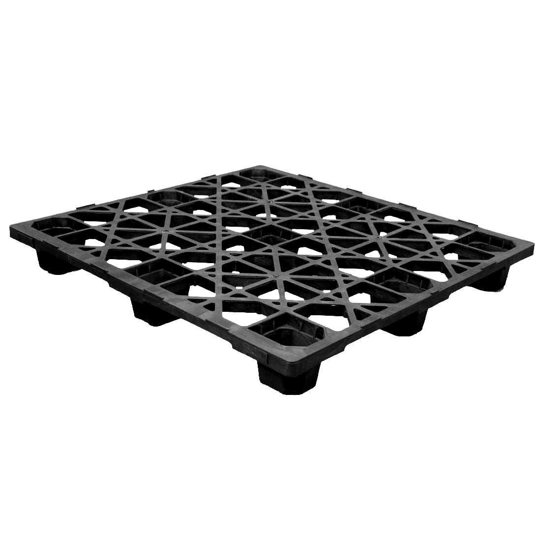 45 x 48 CABKA Nestable Plastic Automotive Pallet w/ Safety Lip