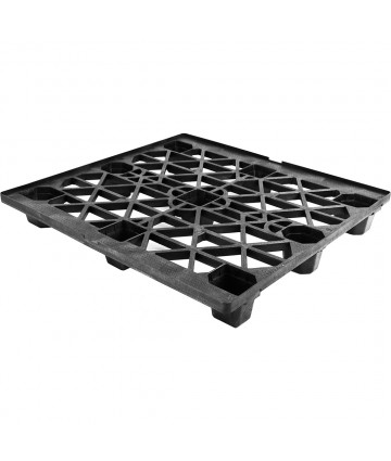 45 x 48 Nestable Heavy Duty Plastic Pallet w Safety Lip OWS PP-O-45-NH-L Full Circle FCP-O-45-NH-L Repose Top