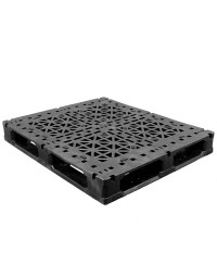 40 x 48 Heavy Duty Rackable Plastic Pallet w/ 3 Fiberglass Reinforcing Rods GS.48.40.003 PP-O-40-R2.003 Repose Top