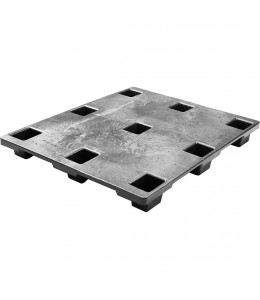 40 x 48 Light Duty Solid Deck Nestable Plastic Pallet - OWS PP-S-40-NLX.1 - CTC Xtreme Stack 4840 Nestable - Repose - Top