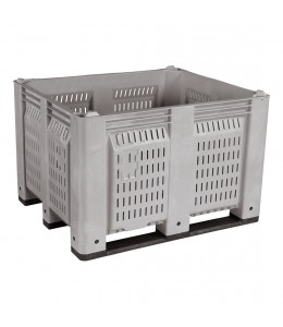 40 x 48 x 31 Vented Container Bin OWS CP-O-40-F Decade D48PGY02BK