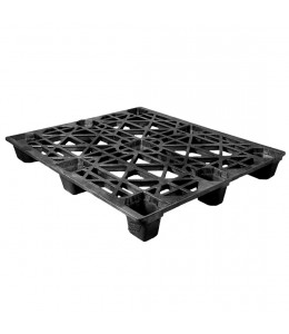 42 x 48 Nestable Heavy Duty Pro-Pal Plastic Pallet - Full Circle FCP-O-42-NH OWS PP-O-42-NH Repose Top