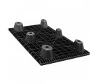 25 x 48 Nestable Solid Deck Plastic Pallet - CTC 4825-CTC-C OWS PP-S-2548-NG Repose Bottom