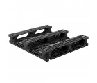 32 x 37 Rackable Plastic Pallet - Greystone GS.37.32.3RO OWS PP-O-3237-R Repose Bottom