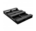 32 x 48 Heavy Duty Solid Deck Rackable Plastic Pallet - PPC ppc3248-3 OWS PP-S-3248-RC Repose Bottom