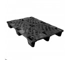 32 x 48 Nestable Medium Duty Ex-Pal Euro Plastic Pallet Full Circle FCP-O-32-N OWS PP-O-32-N Repose Top