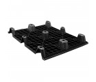 36 x 48 Nestable Solid Deck Plastic Pallet - CTC 4836-CTC-C OWS PP-S-3648-NG Repose Bottom
