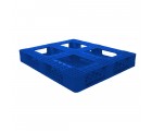 CABKA 40 X 48 Eco US5 FDA Rackable Plastic Pallet - Blue - CABKA ECO US5 OD-6R-Blue OWS PP-O-40-Eco1FDA Repose Bottom