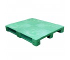 40 x 48 Green Stackable Plastic FDA Pallet - Decade PNH2001BL OWS PP-S-40-S5FDA-Green Repose Top
