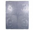 40 x 48 Grey Rackable Plastic FDA Pallet - Decade PNH2001BL OWS PP-S-40-S5FDA-Grey Standing Top