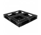 40 x 48 Heavy Duty Rackable Plastic Pallet w/ 5 Fiberglass Reinforcing Rod + Freezer Addititive- Greystone GS.48.40-RFA OWS PP-O-40-R2.005-FA Repose Bottom