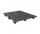 40 x 48 Nestable Plastic Pallet Light Duty - Plasgad Pallet 107 OWS PP-O-40-NLP Repose Top