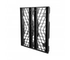 40 x 48 x 5 Nestable Rackable Light Duty Econo-Rack Plastic Pallet - Standing