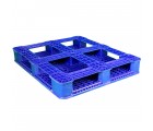 40 x 48 Rackable Plastic FDA Pallet - Polymer Solutions DLR OWS PP-O-40-R7FDA Repose Bottom