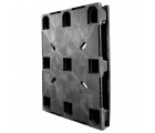 40 x 48 Rackable Solid Deck Cross Plastic Pallet - CABKA CPP325C OWS PP-S-40-RX Standing 3-4