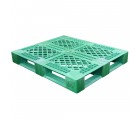 40 x 48 Rackable Stackable FDA Pallet - Green - Polymer Solutions Progenic 6  OWS PP-O-40-R5FDA-Green Repose Top