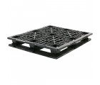 40 x 48 Rackable Stackable Mid-Duty 6 Runner Plastic Pallet - Assembled - PP-O-40-RX7A - Repose Top