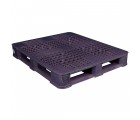 40 x 48 Rackable Ventilated Plastic Pallet - Polymer Solutions DLR OWS PP-O-40-R7 Repose Top