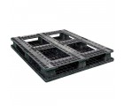 40 x 48 Solid Deck Rackable Plastic Pallet - Rotational Molding of UT The Kodiak OWS PP-S-4048-R8 Repose Bottom