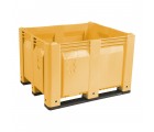 40 x 48 x 31 Solid Wall Container Bin Decade Full MACX Solid Yellow LS Bin M40SYL1 OWS CP-S-40-F-Yellow