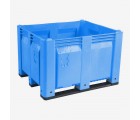 40 x 48 x 31 Blue Solid Wall Container Bin Decade Full MACX Solid Blue LS Bin M40SBL1 OWS CP-S-40-F-Blue