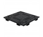 43 x 43 Plastic Bulk Bag Pallet - Black - Trienda 6117926 PP-S-4343-BB1 - Repose Top