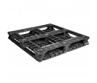 44 x 48 Rackable Stackable Plastic Pallet - Greystone GS.44.48.000 OWS PP-O-4448-R Repose Bottom