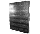 44 x 56 Heavy Duty Solid Deck Rackable Plastic Pallet - PPC ppc4456-3 OWS PP-S-4456-RC Standing 3-4