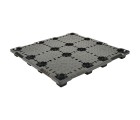 45 x 45 Nestable Treadlok Plastic Pallet PP-S-4545-N Greystone SA.4545.NST Unassembled Repose Top