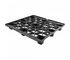 45 x 48 Nestable Heavy Duty Plastic Pallet w Safety Lip OWS PP-O-45-NH-L Full Circle FCP-O-45-NH-L Repose Top