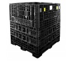 45 x 48 x 50 Collapsible Plastic Container Bin - OWS CP-S-45-C-50 Triple Diamond TDP-4845-5 - Repose Top