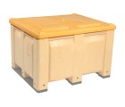 48 x 40 Top Cap for CP-S-40 Series Plastic Containers 500200-YL-Top-Cap OWS 500200-Yellow Top Repose