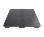 48 x 48 Solid Deck 9 Leg Stackable Plastic Pallet - RPM 4848 OWS PP-S-48-S Repose Top