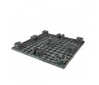 48 x 48 Zeus Solid Deck Stackable Plastic Display Pallet - Rotational Molding of UT #Zeus OWS PP-S-4848-S Repose Bottom