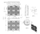 40 x 48 Nestable Solid Deck Plastic Pallet - Rotational Molding of UT The Grizzly OWS PP-S-40-NM1 Technical Drawing