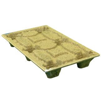 24 x 40 Molded Wood Pallet - Extra Heavy Duty  Litco Inca IE112440 OWS PW-S-2440-NH Repose Top