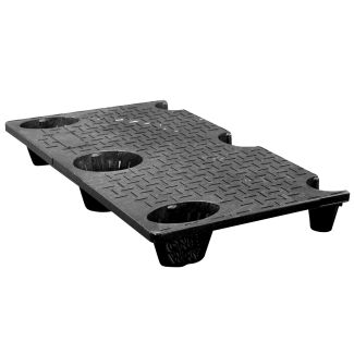25 x 40 Nestable Solid Deck Plastic Pallet - CTC 4025-CTC-C OWS PP-S-2540-NG Repose Top