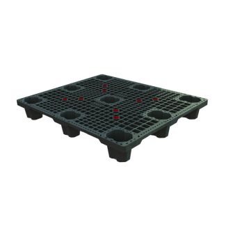 40 x 48 Neptune Nesable Medium Duty Plastic Pallet Plasgad PG4840 OWS PP-O-40-NM8 Repose Top
