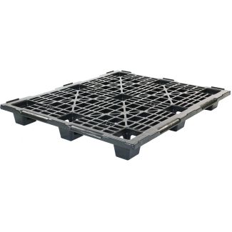 40 x 48 Nestable Light Medium Duty Plastic Pallet With Lip OWS PP-O-40-NM7-L Repose Top