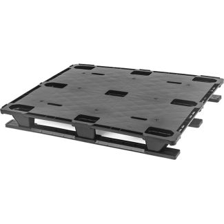 40 x 48 Nestable Plastic Pallet Light Duty, Closed Deck - Plasgad Pallet 107 CD OWS PP-S-40-NLP Repose Top