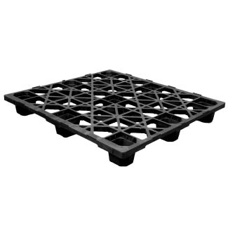 45 x 48 CABKA Nestable Plastic Automotive Pallet - CABKA CPP530 OWS PP-O-45-NL Repose Top