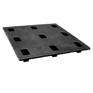 48 x 48 Nestable Solid Deck Plastic Pallet - CTC 4848-CTC-C OWS PP-S-48-N2 Repose Top