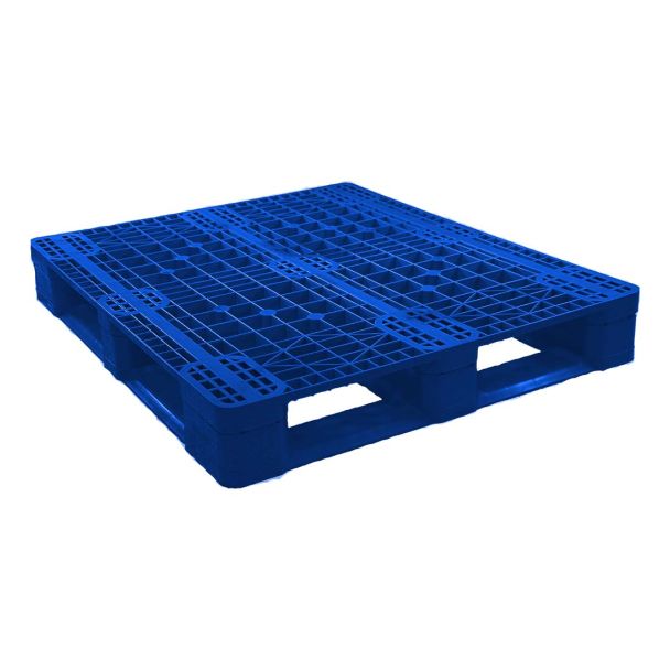  CABKA 40 X 48 Eco US5 FDA Rackable Plastic Pallet - Blue - CABKA ECO US5 OD-6R-Blue OWS PP-O-40-Eco1FDA repose