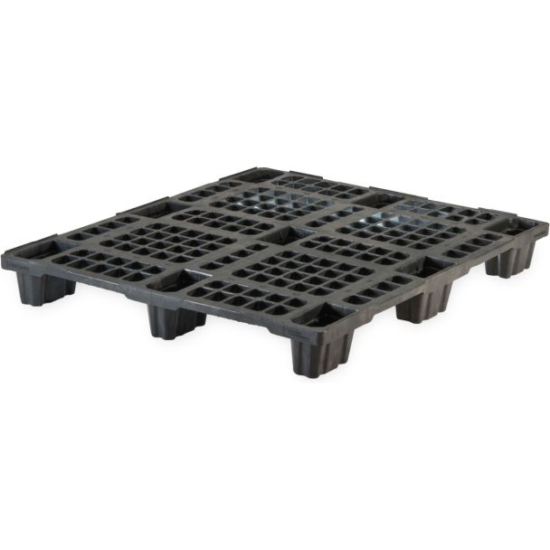 40 x 48 Nestable Plastic Pallet Light Duty, Open Deck - Plasgad PG1210 OD OWS PP-S-40-NL9 Repose Top