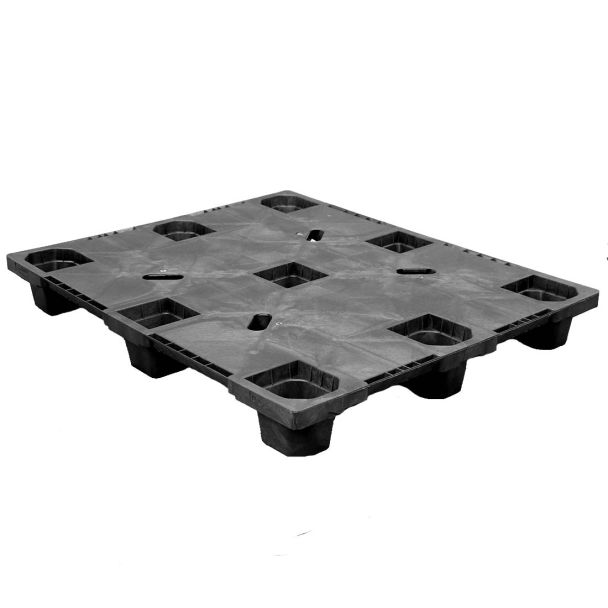 40 x 48 Nestable Solid Deck Plastic Pallet - CABKA CPP320C OWS PP-S-40-NL3 Repose Top